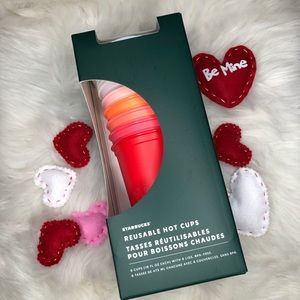 NWT Starbucks Holiday 2019 Ombré 16oz 6 Hot Cups